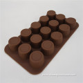 Silicone Chocolate Mould Daisy Shape 15-Cup